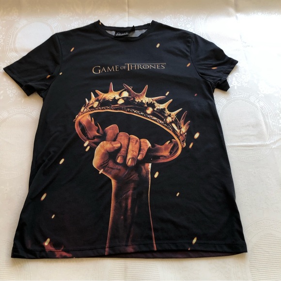 Game Of Thrones Women’s Size M Black T-Shirt HBO Official Licensed Graphic Tee - Picture 5 of 16